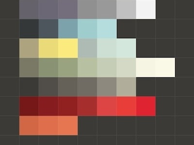 Color scheme for Typofonderie 2011 2012 colors design paravel typofonderie website zecraft