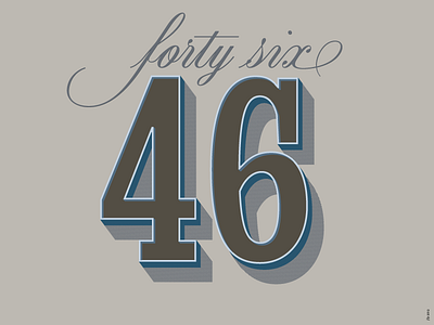 TDC Forty Six 65 anniversary new york tdc typography