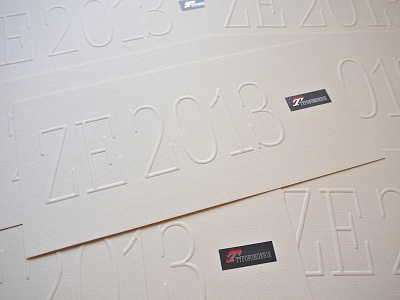 Best Wishes Typofonderie 2013 2013 best card embossed new year paper typofonderie typography wishes ze