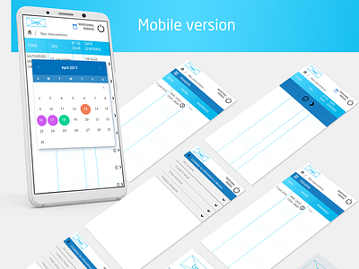 UX/UI for company specialized in notary computer systems