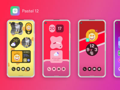 Pastel 12 - Android 12 Widgets for KWGT Pro