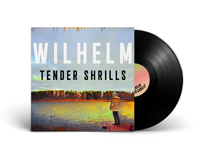 Wilhelm - Tender Shrills album art cover pixel sorting