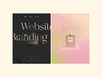 Website - Layout branding composition design identity interface layout photography typography ui uidesign