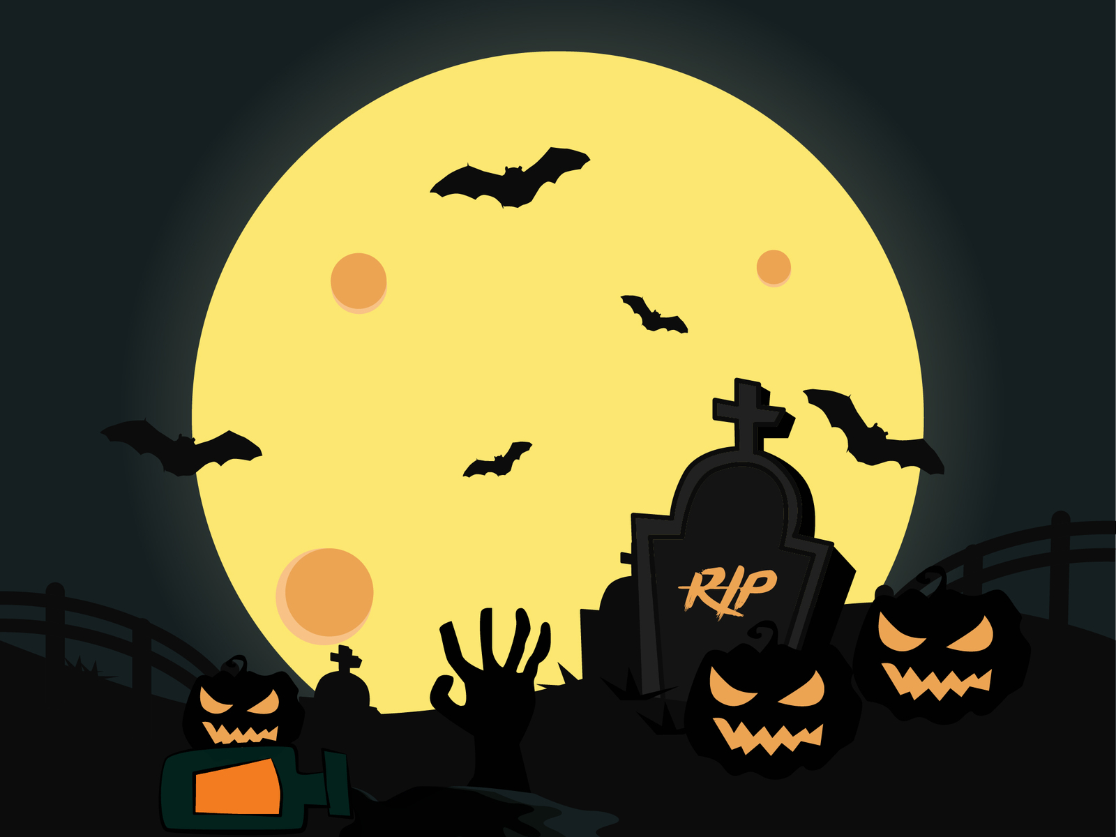 Halloween Party Poster by Balash Mirzabey on Dribbble