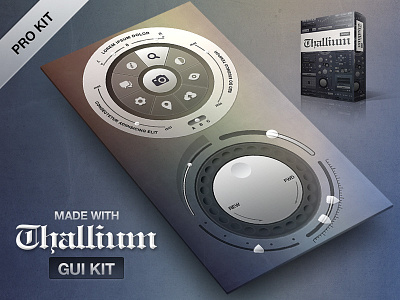 Thallium GUI Kit PSD Preview