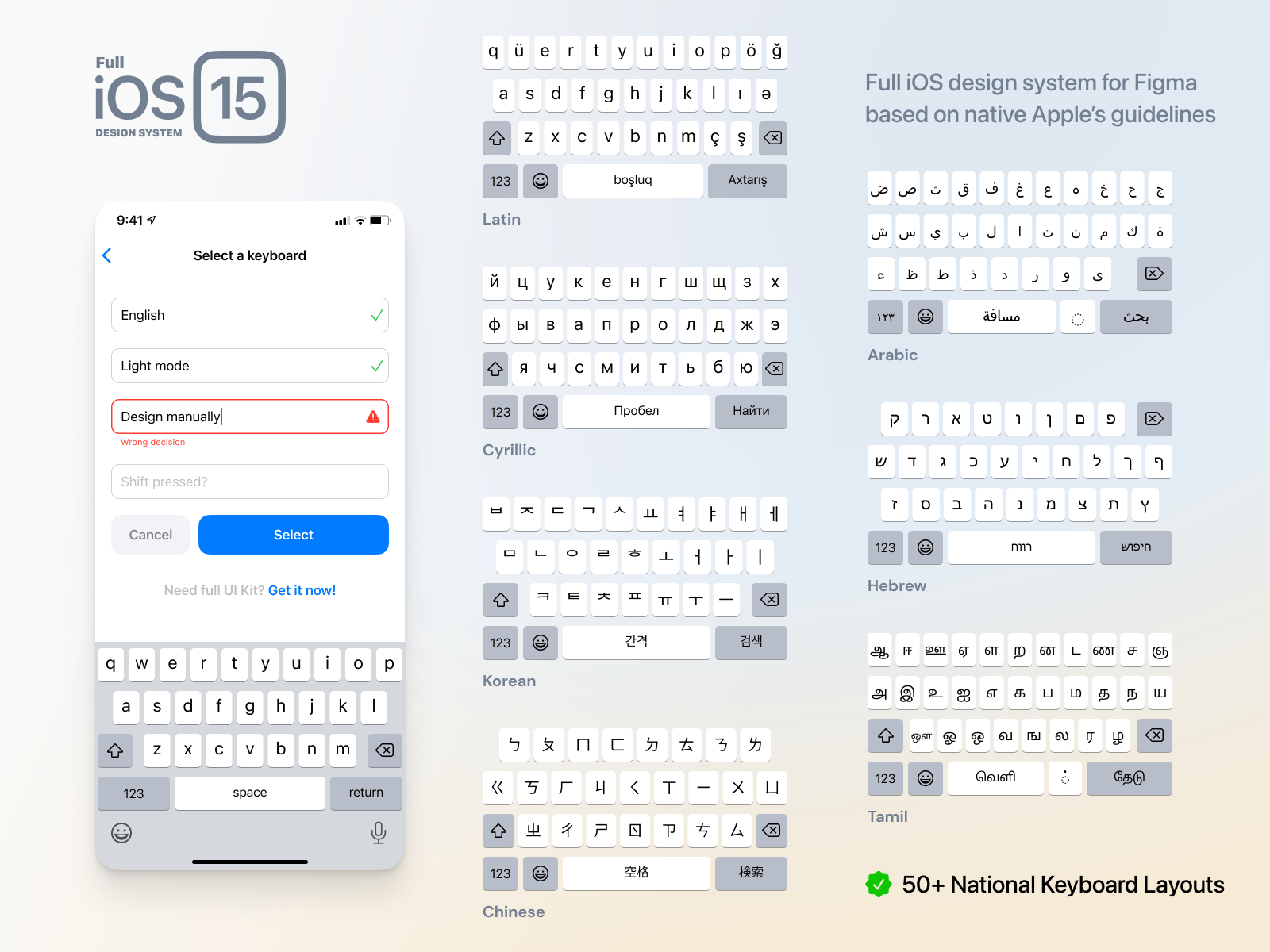 iOS7 keyboard PSD - Freebiesbug
