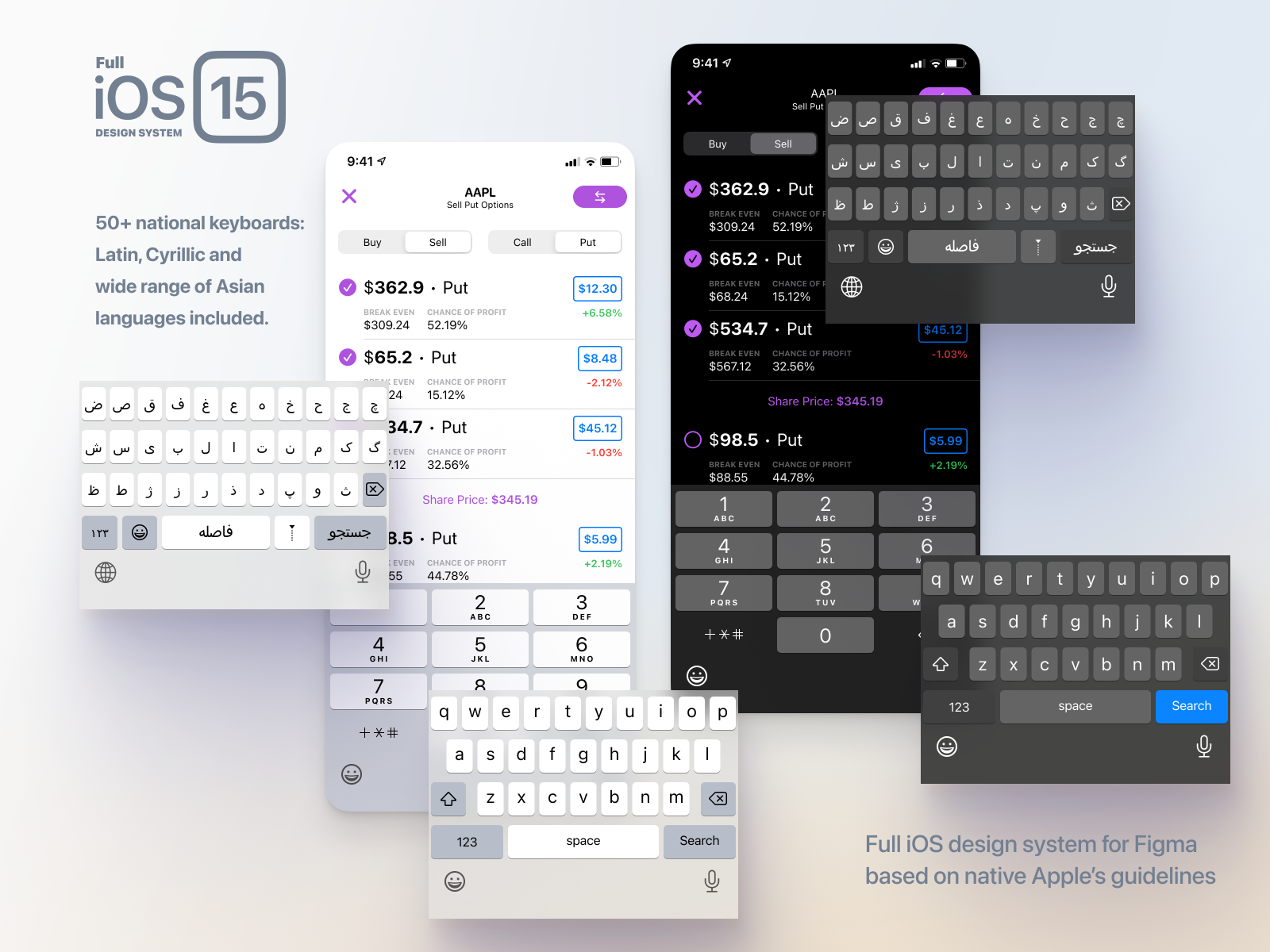 latin keyboard iphone