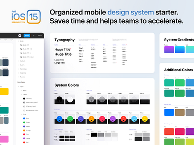 Full iOS 15 UI Kit