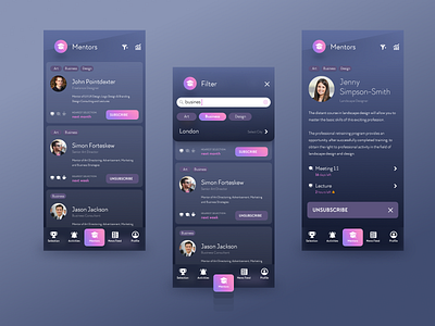 App Screens app design figma interface ios iphone screen sketch ui uidesign ux