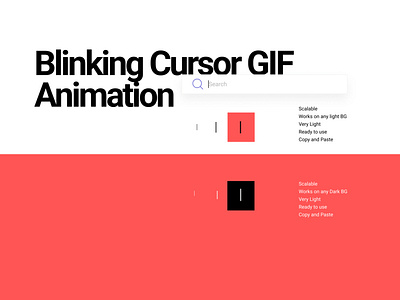 Blinking Cursor GIF Animation - for UI Prototyping blinking cursor figma free gif nate