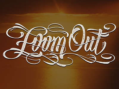 Zoom Out hand lettering handlettering illustration lettering type typography