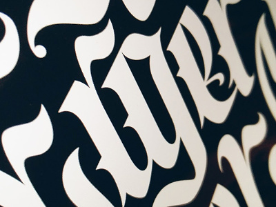 Mens Erger Je Niet - Vector Detail calligraphy hand lettering handlettering illustration lettering type typography