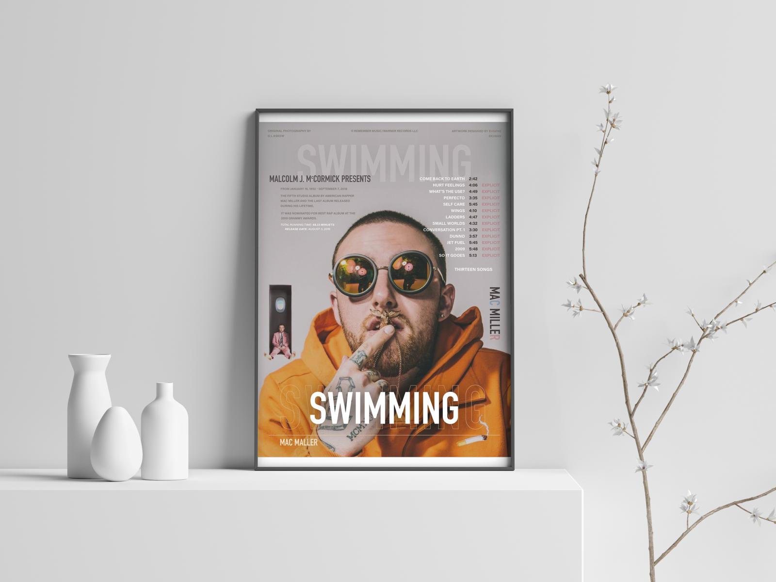 Swimming Mac Miller By Eugene On Dribbble