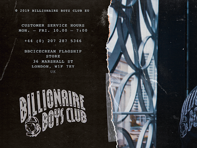 BILLIONAIRE BOYS CLUB - CROPPED VIEW