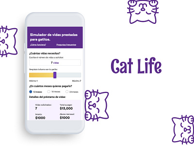 Cat Life android aplicacion app app design design diseño graphic design interfaz mobile app sketch ui ui mobile ux uxui web