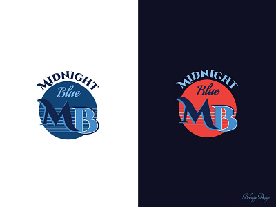 Midnight Blue Logo branding colors design graphic design illustrator logo vector