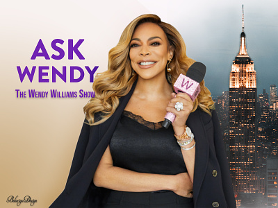 Say it like you mean it! Always! adobe adobe photoshop color theory design inspiration freelance freelance designer graphic artist love design new york city new york love thumbnail thumbnail design wendy wendy show wendy williams youtube youtube thumbnail