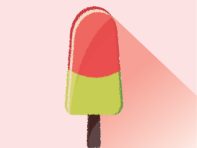 ICE DREAM design flat icon illustration vector