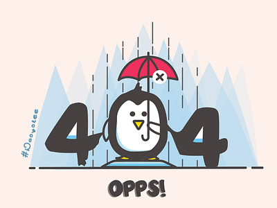 404 error design flat icon illustration lettering logo type typography vector