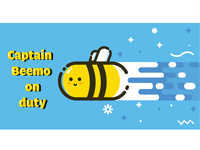 Beemo flat design