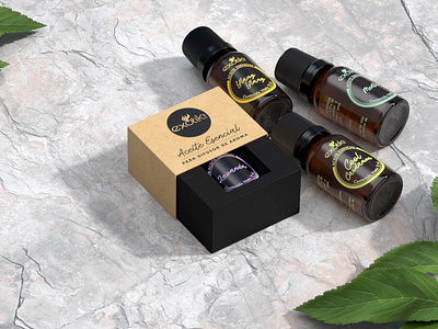 Diseño Empaques Exotik Nat 3d art adobe dimension aromatherapy art direction branding design designs essential oil label design label packaging packaging