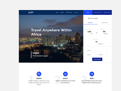 Day 003 #Daily_UI Challenge airlines flight flight booking flight search landing page