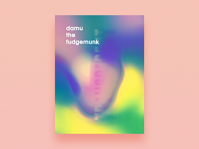 Damu the fudgemunk poster art