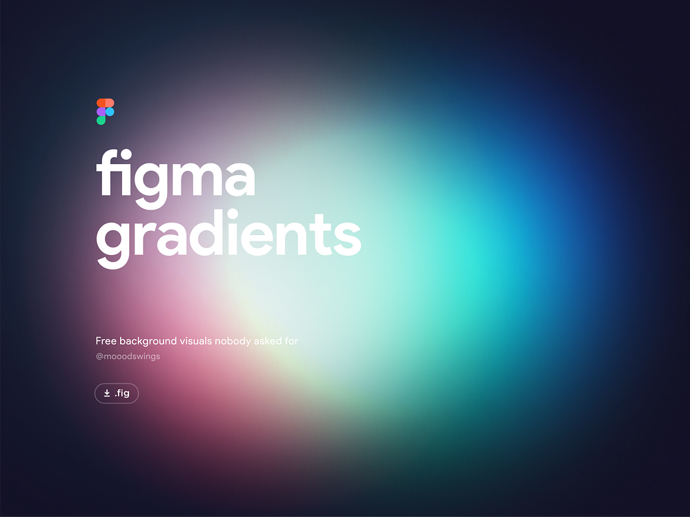 figma gradient background visuals freebie by Christos on Dribbble