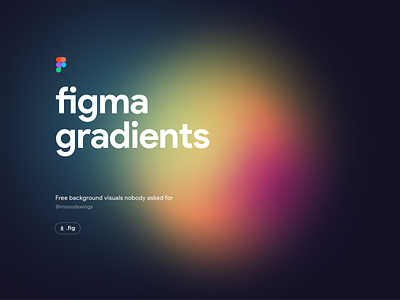 figma gradient background visuals freebie