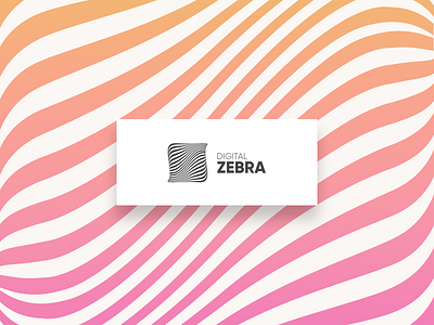 Digital Zebra art direction branding curves design development digital logo reform shape stripes studio vector