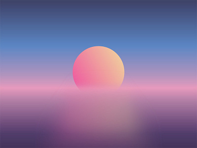 Gradient Sunset