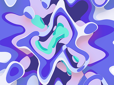 Plastique II / abstract vector cover