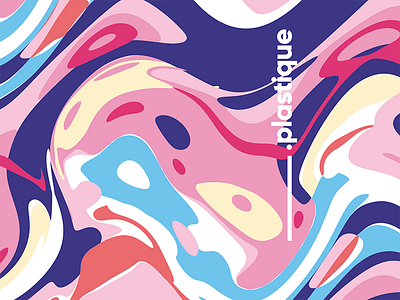Plastique IV / abstract vector cover abstract blob cover fantastic free gooey illustration liquid matter palette plastic shapes smoke