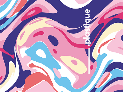 Plastique IV / abstract vector cover