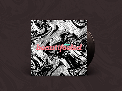 Beautifooled / vinyl album cover abstract album art art direction beautiful cover digital fluid geometry illustration music vector vinyl