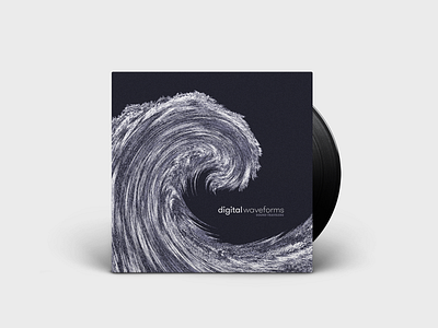 Digital Waveforms vinyl cover by Christos on Dribbble