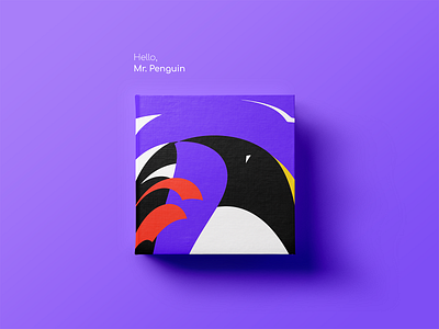 Mr. Penguin vector illustration