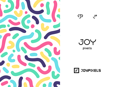 Joy Pixels brand discovery art direction brand identity branding creative design emoticon face happy icon joy logo design logomark logotype palette pattern pixels smiley face symbol symbolism vector vector illustration