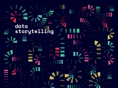 Storytelling with Data / editorial illustration abstract art direction background branding chart cover creative design data data science data visualization digital art geometry illustration pattern shapes story storytelling vector visual design visualization