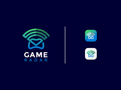 Game Radar Logo Design Concept