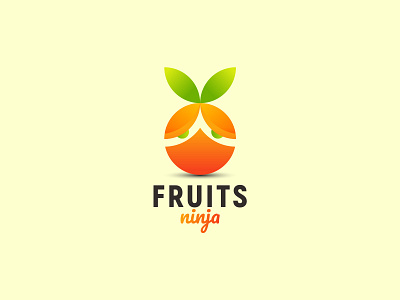 Fruits Ninja Logo Design Concept