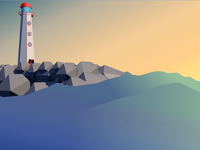 Low Poly Lighthouse