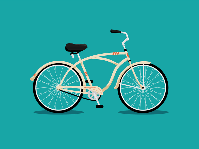 Bike [GIF] by Aaron Tenbuuren on Dribbble