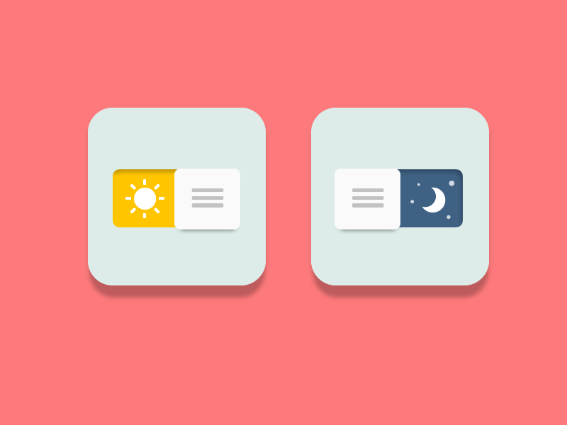 day/night icons