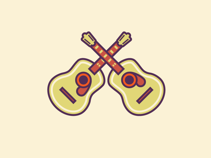 Guitars acoustic guitar guitars illustration instrument music