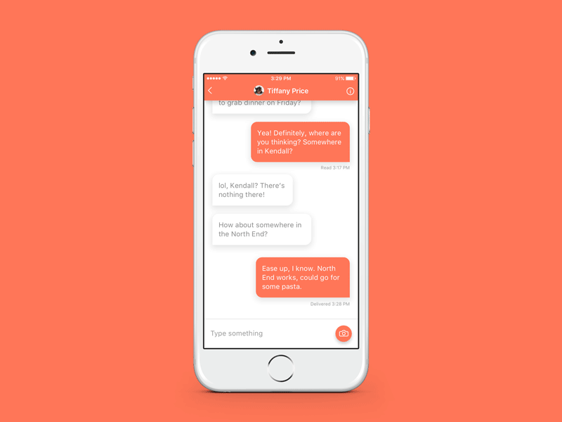 Customizable Direct Messaging color dailyui messages messaging minimal