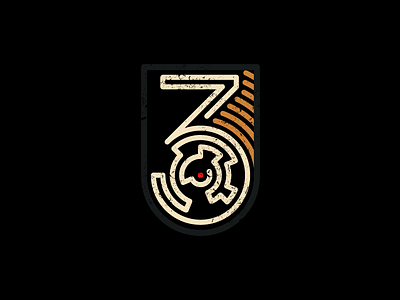 The Number 3 3 aaronsalphabet alphabet letter lettering lines number three type typography