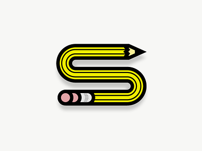 The Letter s 2 aaronsalphabet alphabet hb letter lettering pencil s type typography
