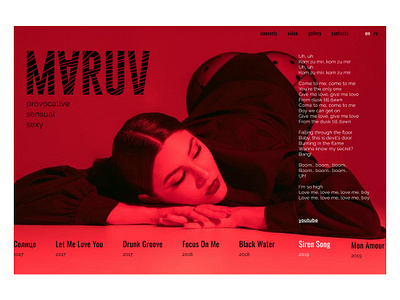 Maruv Official Concept