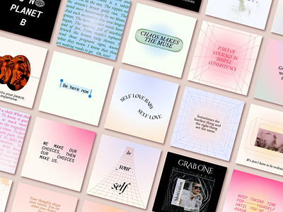 Gradient Instagram Pack brand identity branddesign design design inspiration gradient design gradients graphicdesign instagram post instagram stories quotation quote art quote clipart quote design quoteoftheday quotes social media pack visual design wisdom quotes